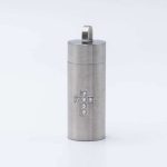 Stainless steel vial